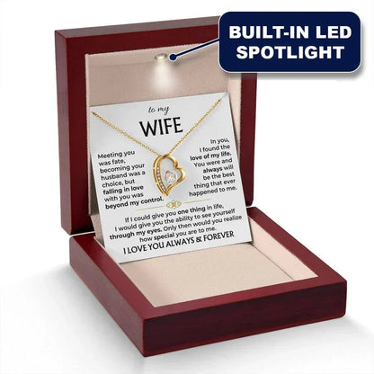 To My Wife - Beautiful Necklace Gift Set
